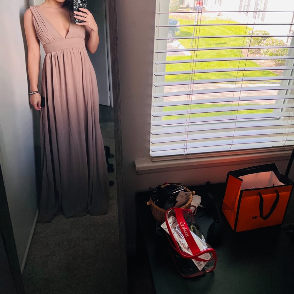 Lulus bridesmaid dress